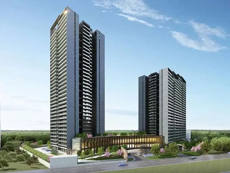 Waterfall Residences towers, Krisumi City