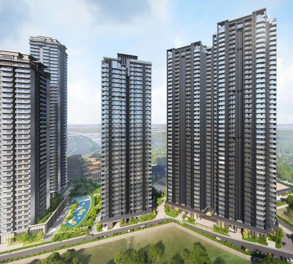 Waterfall Suites II tower render