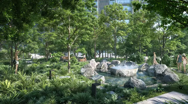 Krisumi Forest Reserve source fountain