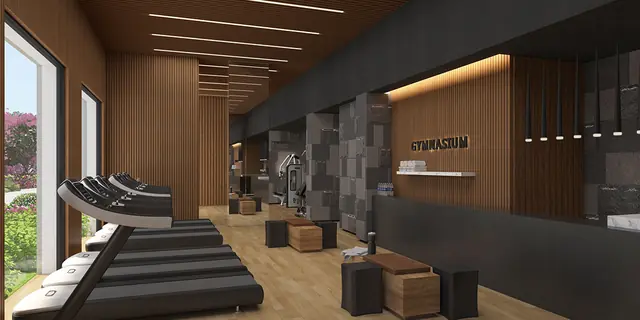 Krisumi Waterfall Residences gymnasium