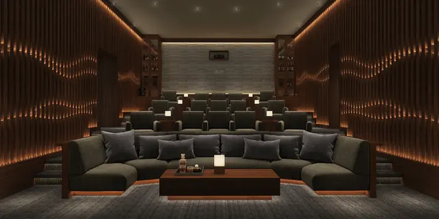 Krisumi Waterfall Residences private theatre
