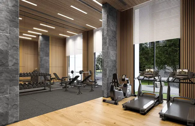 Krisumi Waterfall Suites II gym