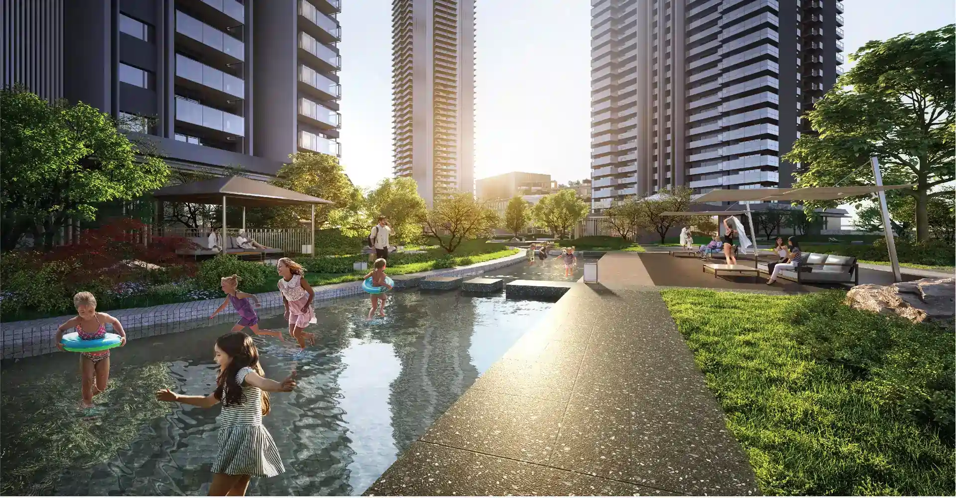Waterside Residences towers, Krisumi City Sector 36A